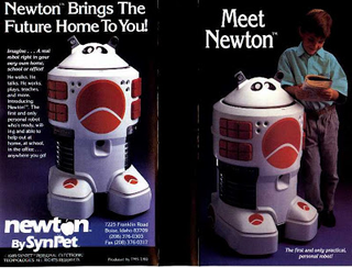 Illustration for article titled Newton the Household Robot (1989)